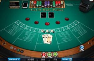 Let it Ride Poker online