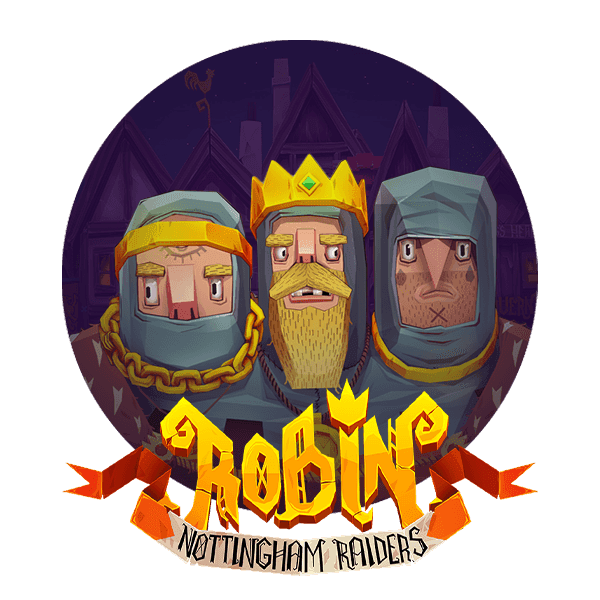 Robin Nottingham Raiders - slot - logga