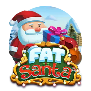 jultomte julklapp Fat Santa spelautomat