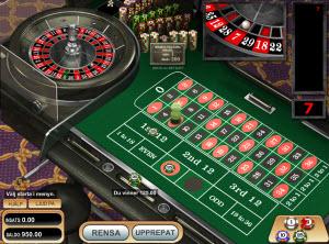 Online Roulette från tillverkaren Betsoft