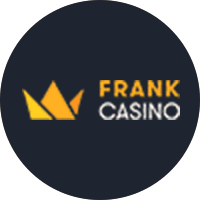 Frank Casino rund logga