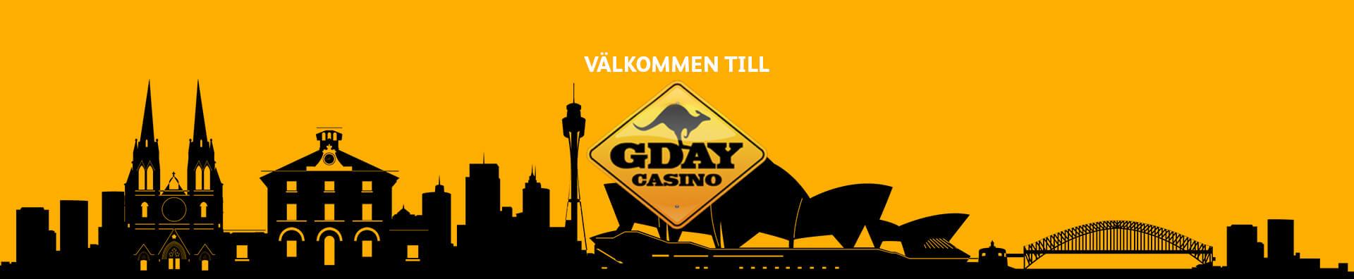 GdayCasino banner