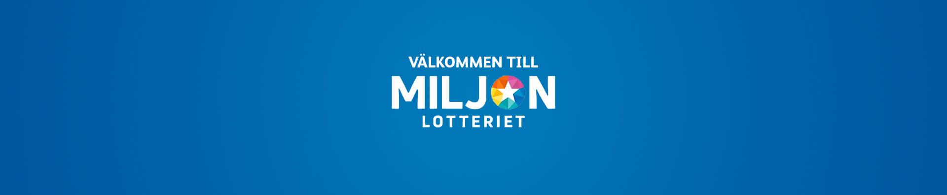 Miljonlotteriet banner