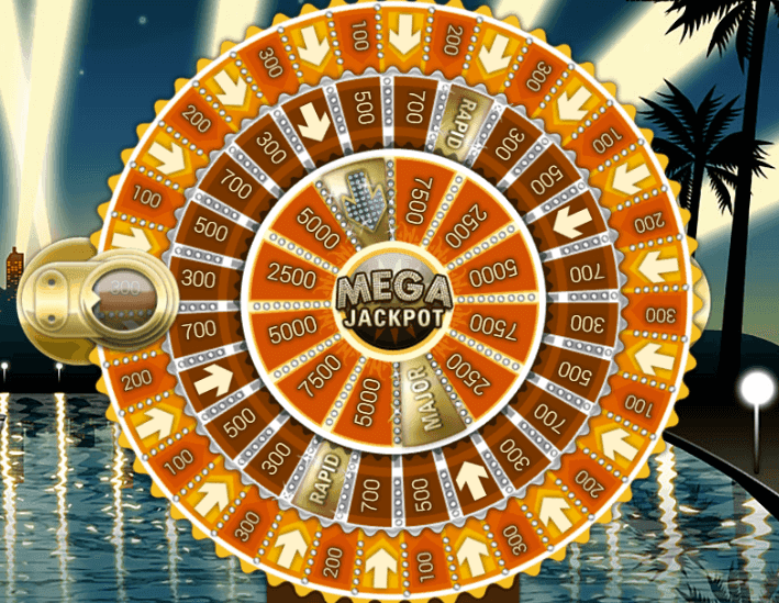 Mega Fortune jackpott hjul