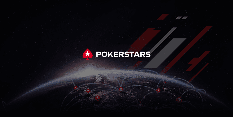 Jordklotet med destinationer markerade med roda stjarnor - text - Pokerstars - recension