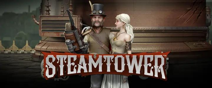 kvinna man steampunk SteamTower slot