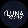 Rund logga mane Luna Casino