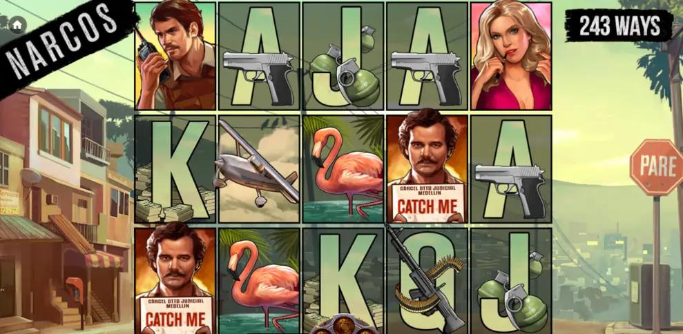 symboler narcos slot online