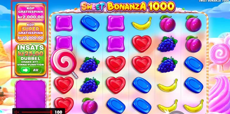 sweet bonanza 1000 slot kop