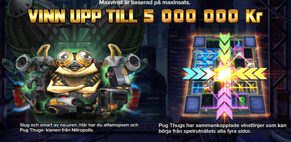 Pug thugs nitropolis slot