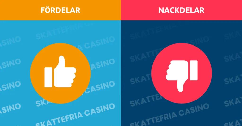 Skattefria casino for nackdelar