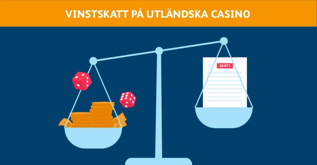 vinstskatt utlandska casinon