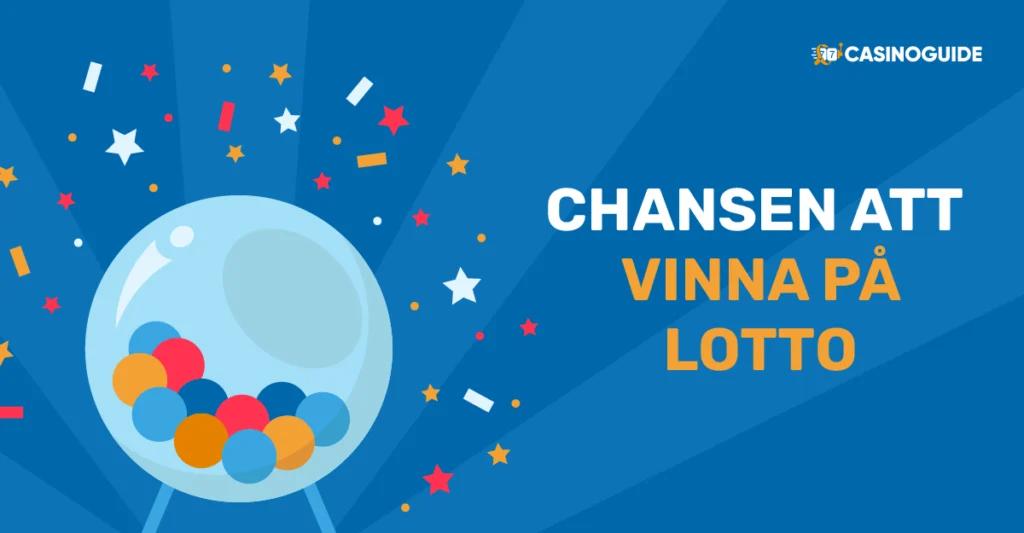 Chansen att vinna lotto