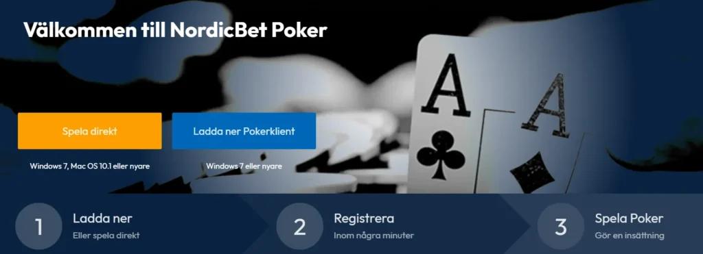 Nordicbet poker recension